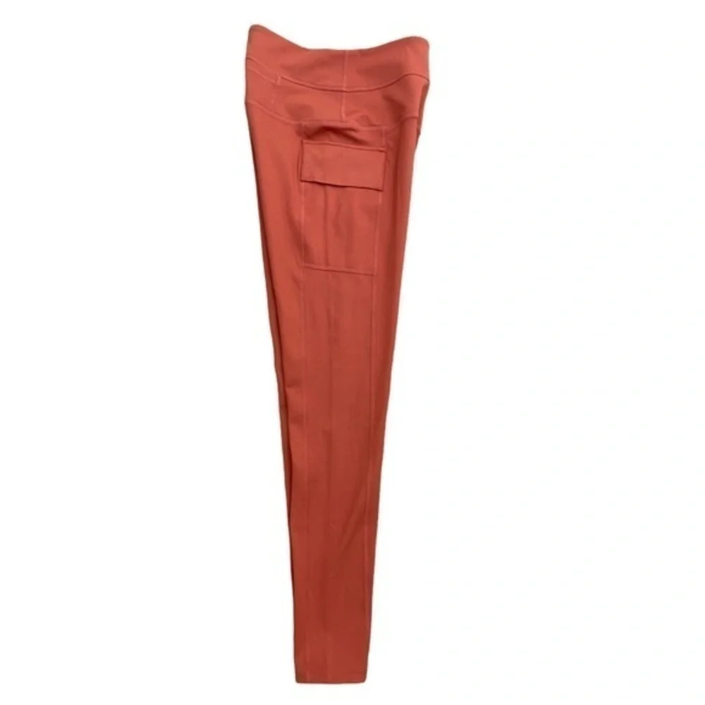 Carbon38 High Rise Cargo Side Phone Pockets 7/8 Leggings Yoga Pants NWT